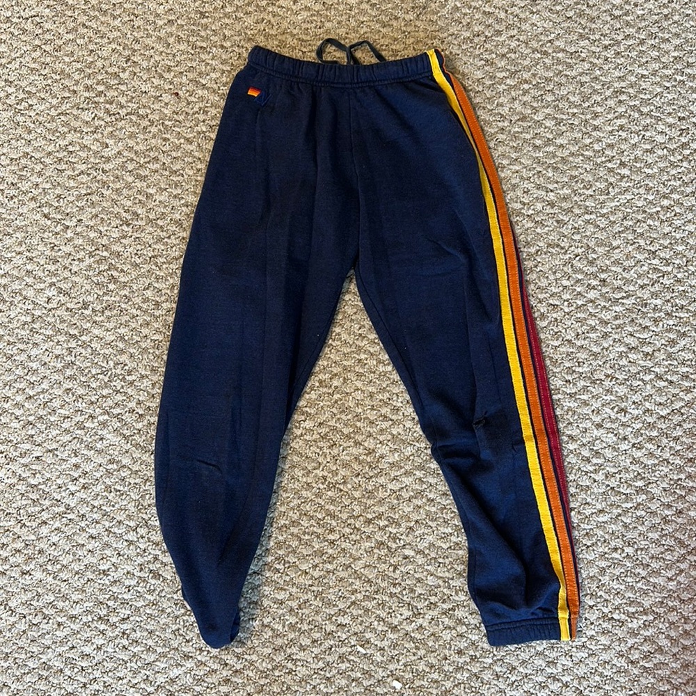 Aviator nation sweats- navy- size:xs